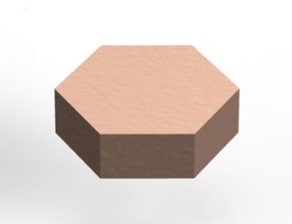 3M™ Bumpon™ SJ5201 Marrón, 3000 unidades por caja