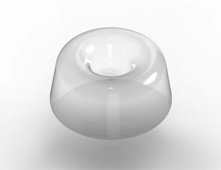 3M™ Bumpon SJ5309 Transparente, blíster 12 unidades