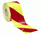 3M™ Diamond Grade™ 4083-33 Lámina Retrorreflec. de Micropris. Clase RA3 DG3 Amarillo-Limón Fluor/Rojo BARR IZDA/DCHA 0,14m x 45,7m (1R IZDA+1R DCHA) , 2 rollos/caja