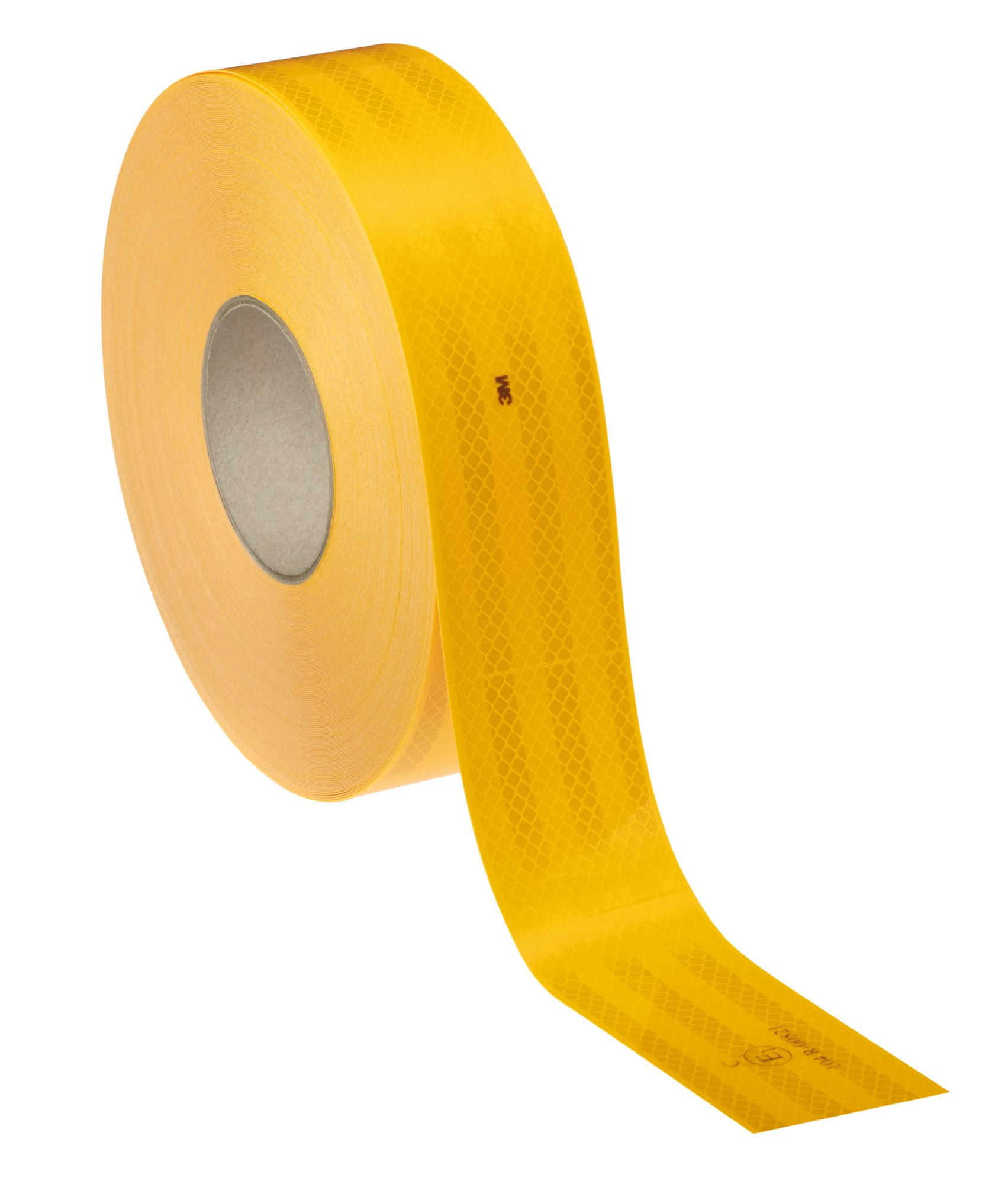 3M™ Diamond Grade™ 983-21 Lámina Retrorreflectante Microprismas Clase C marcado ECE104 Amarillo Flúor, 53,5 mm x 50 m, 1 rollo/caja