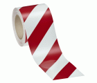 3M™ Engineer Grade 13057 Lámina Retrorreflectante Microesferas Clase RA1 EG  Rojo/Blanco, Izquierda ,Rollo 100 mm x 25 m