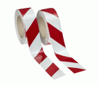 3M™ Engineer Grade 13057 Lámina Retrorreflectante Microesferas Clase RA1 EG  IWM AP Rojo/Blanco, Derecha/Izquierda, 2 Rollos 50 mm x 25 m (1 Izda, 1 dcha)