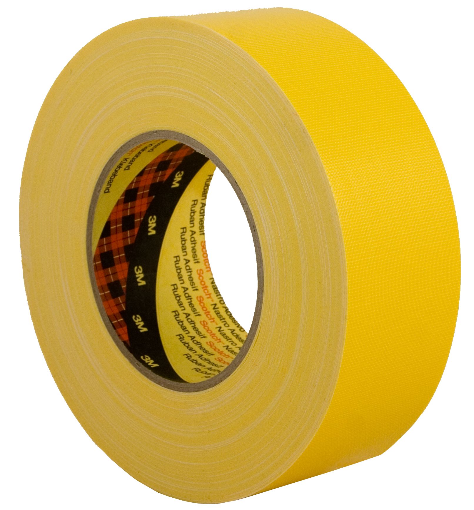 3M™ Cinta Americana de Resistencia Extra Fuerte Y389, Amarillo, 50 mm x 50 m