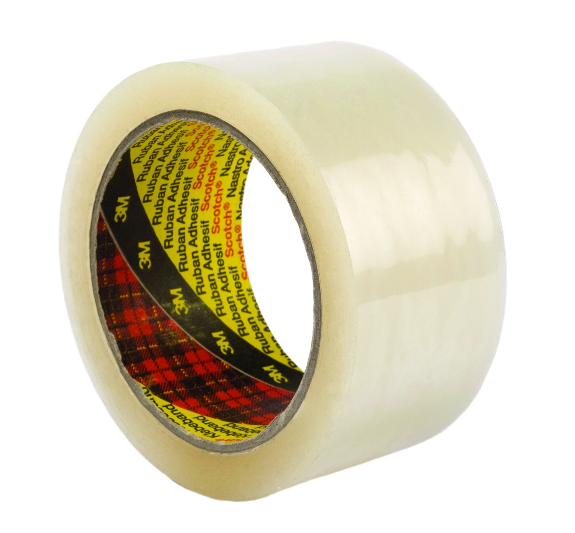 Tartan™ Cinta de embalaje Bajo Ruido 309, Transparente, 50 mm x 66 m, Código de Barras