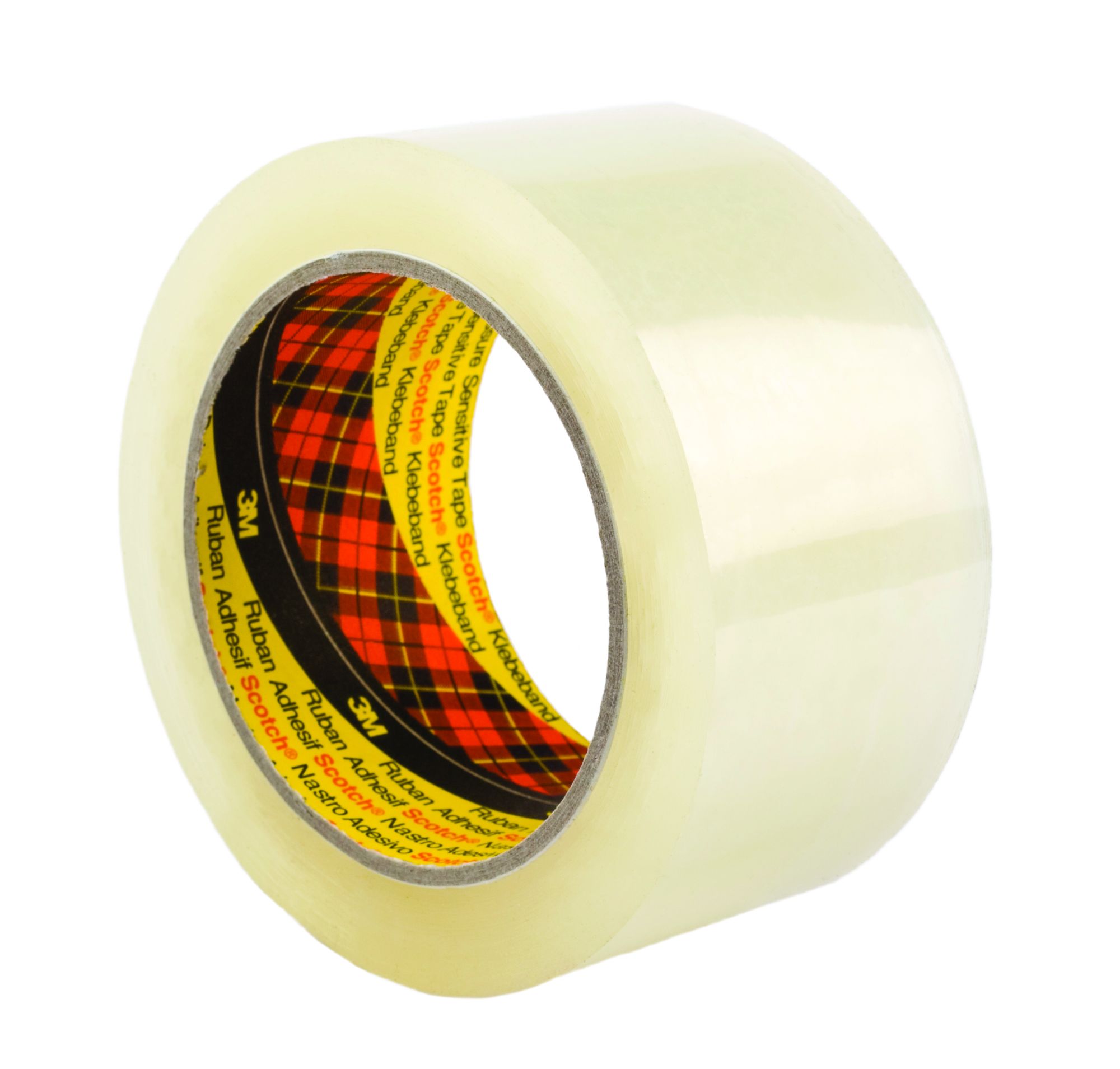 Scotch® Cinta de embalaje 313, Transparente, 50 mm x 66 m