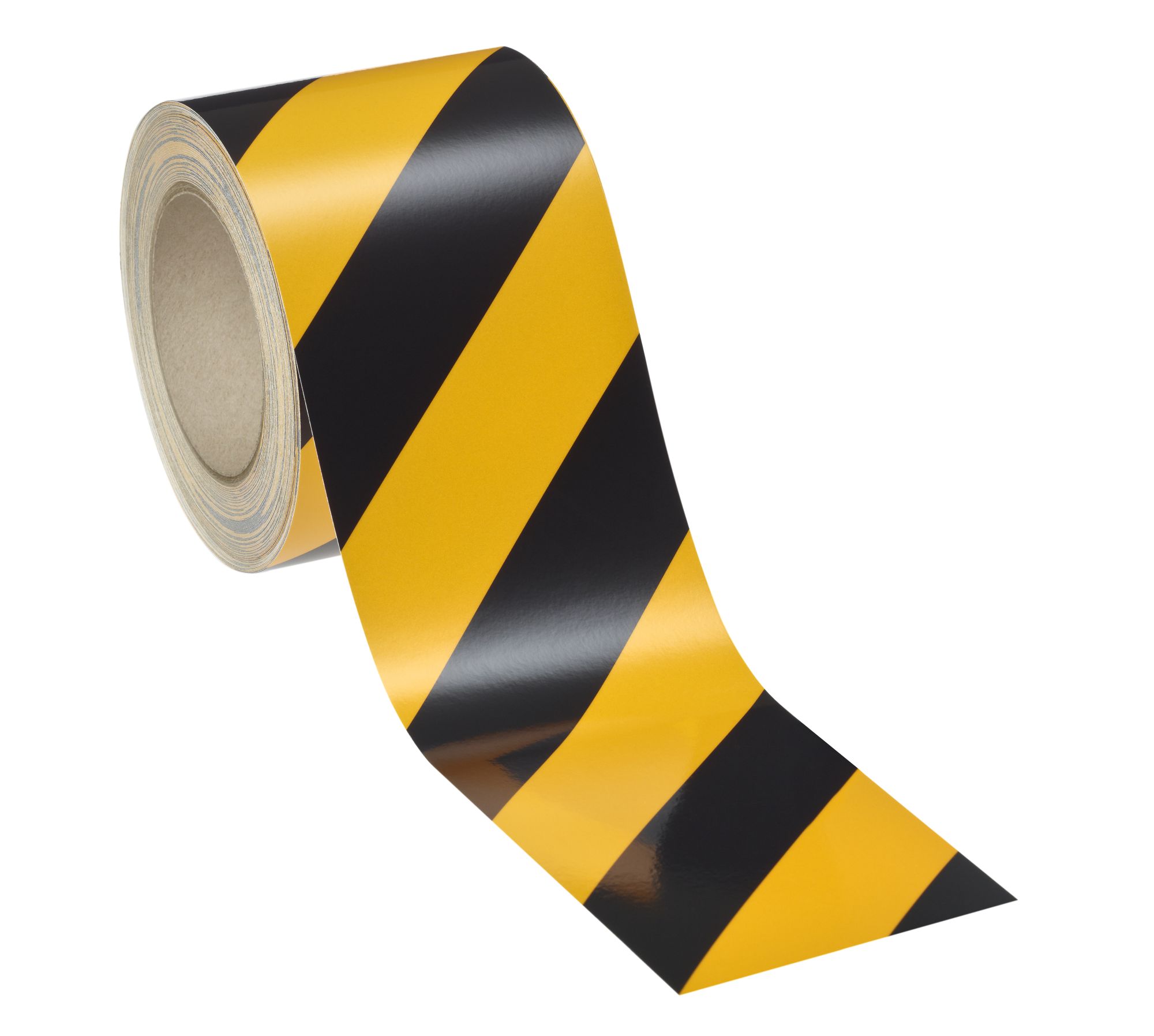 3M™ Engineer Grade 13058 Lámina Retrorreflectante Microesferas Clase RA1 EG  Amarillo / Negro Izquierda Rollo 100 mm x 25 m