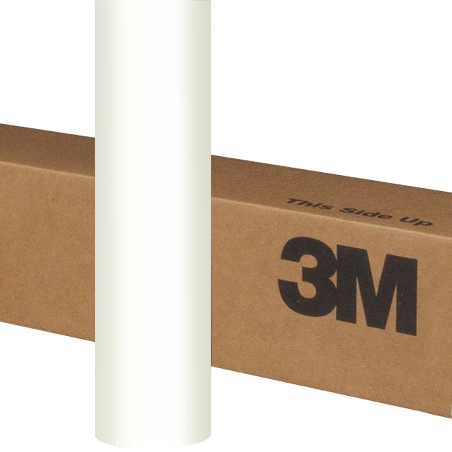 3M™ Wrap Film 2080-S10, Satin White, 1524 mm x 22.86 m, 60 in x 25 yd