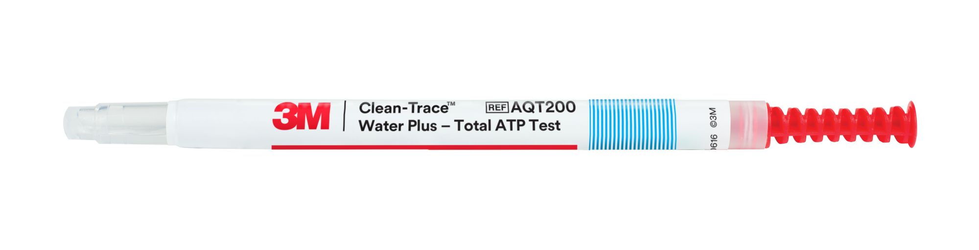 Bastoncillo de análisis del ATP total en agua 3M™ Clean-Trace™ Water Plus AQT200, caja de 100 unidades