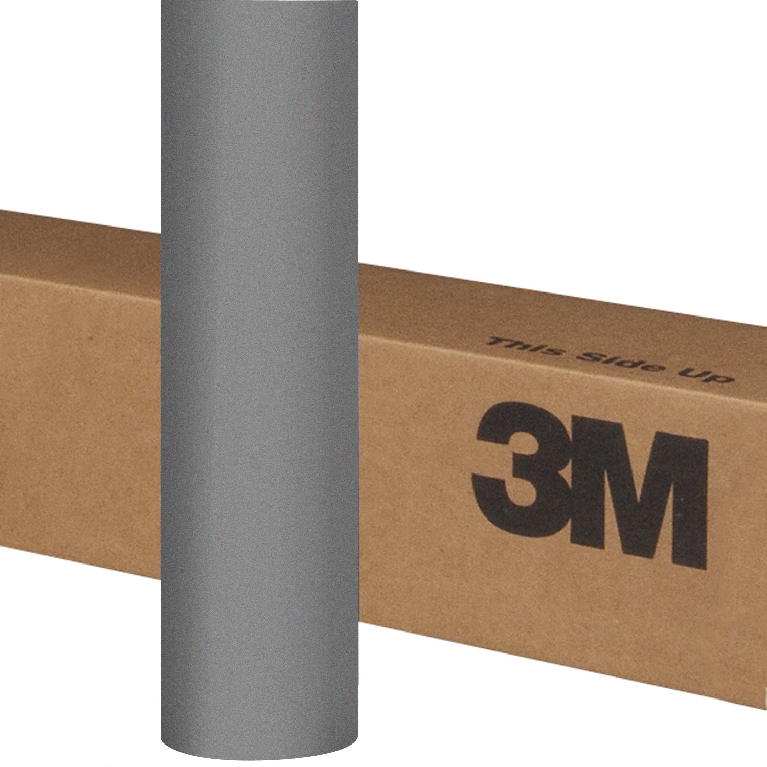 3M™ Wrap Film 2080-M230, Matte Gray Aluminum, 1524 mm x 22.86 m, 60 in x 25 yd