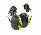 3M™ PELTOR™ X4P3 Orejeras para casco con anclaje P3E, 32 dB, alta visibilidad (10 orejeras/caja)
