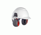 3M™ PELTOR™ Orejeras, 32 dB, rojo, montadas en casco, X3P3