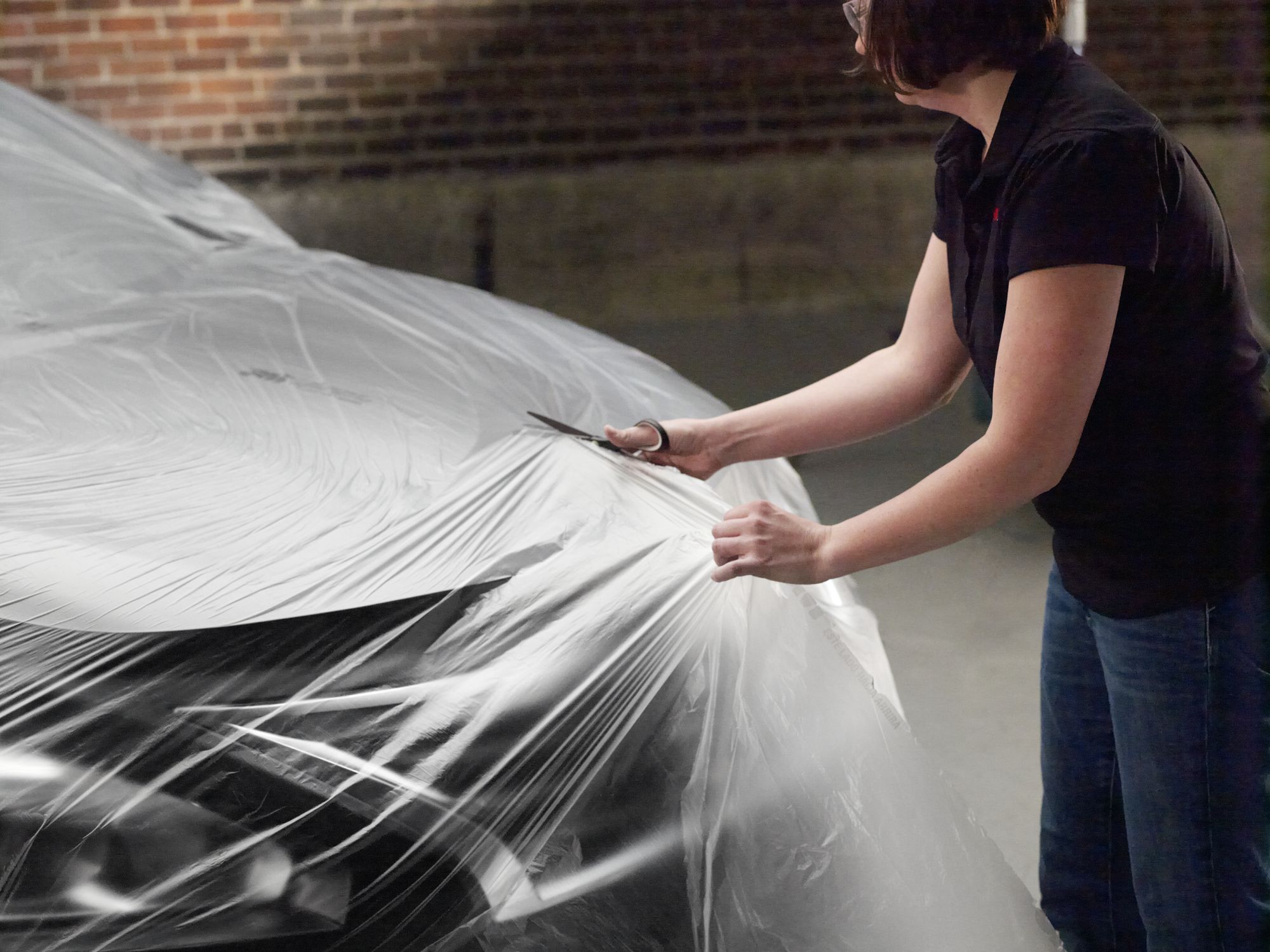 3M™ Funda para enmascarar transparente, 4 m x 150 m, 07838