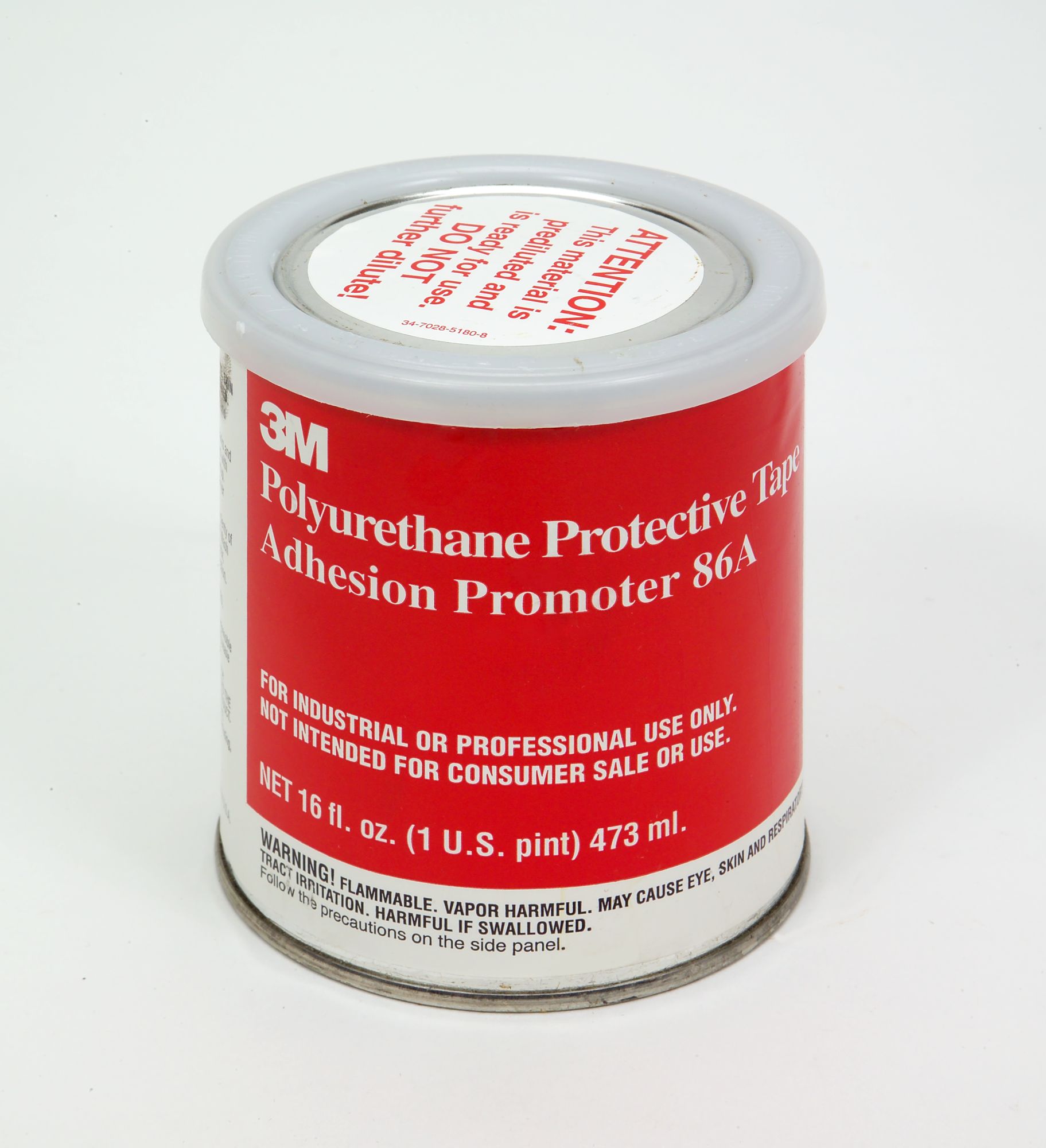 3M™ Adhesion Promoter 86A, Transparent, 1 US pt