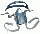 3M™ Conjunto de arnés de cabeza para media máscara reutilizable, para media máscara reutilizable 3M™ serie 7500, 7581