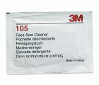 3M™ Toallitas reutilizables para piezas de ajuste facial de media máscara reutilizable, 105