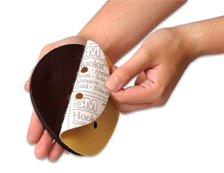 3M™ Trizact™ Hookit™ Soporte para abrasivo manual, 150 mm, 05791