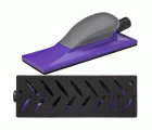3M™ Hookit™ Taco manual multiagujeros Purple+, 70 mm x 198 mm, 05171