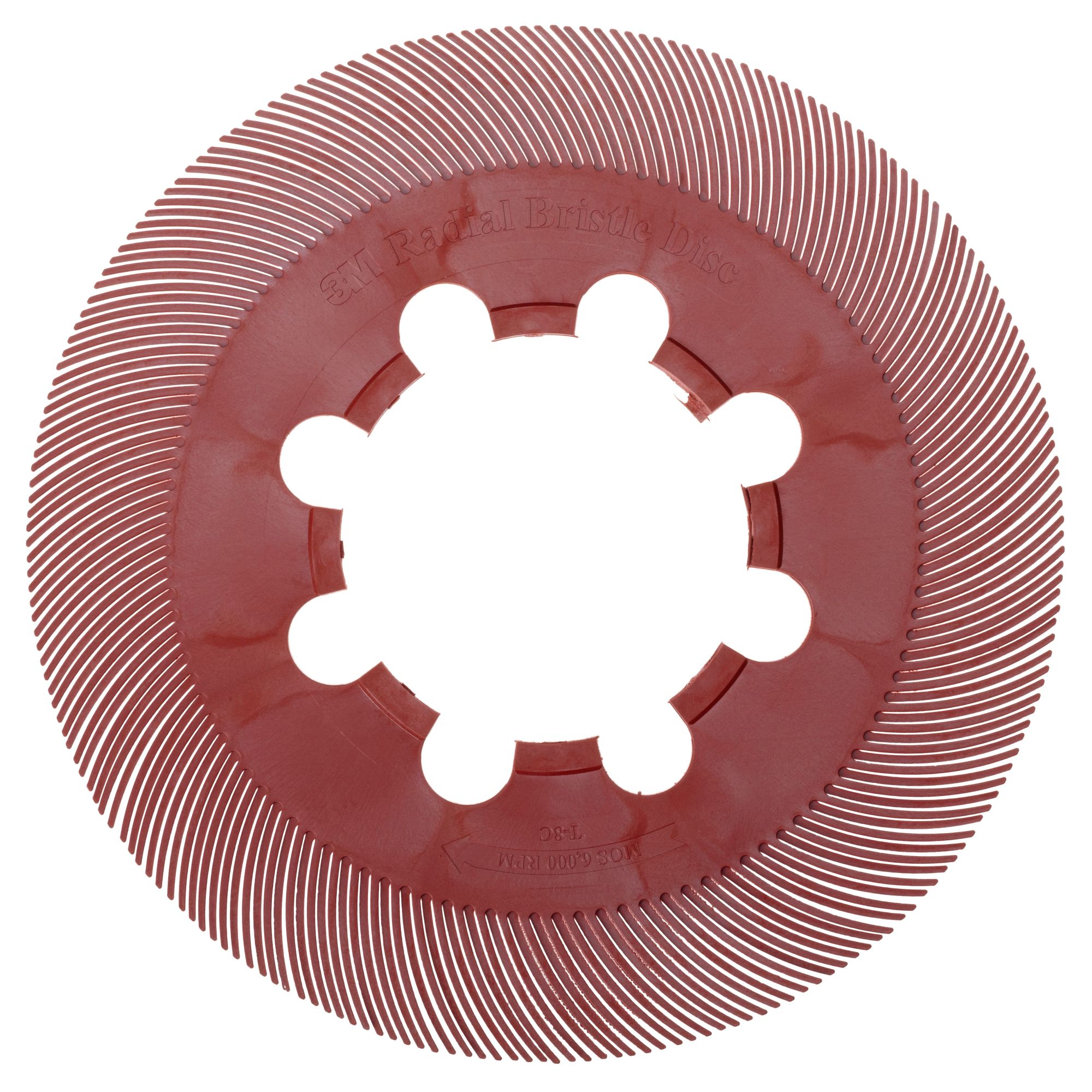 3M™ Scotch-Brite™ Disco de sustitución para Cepillo Radial Bristle, BB-ZB, 152 mm, P120, Blanco, Tipo C