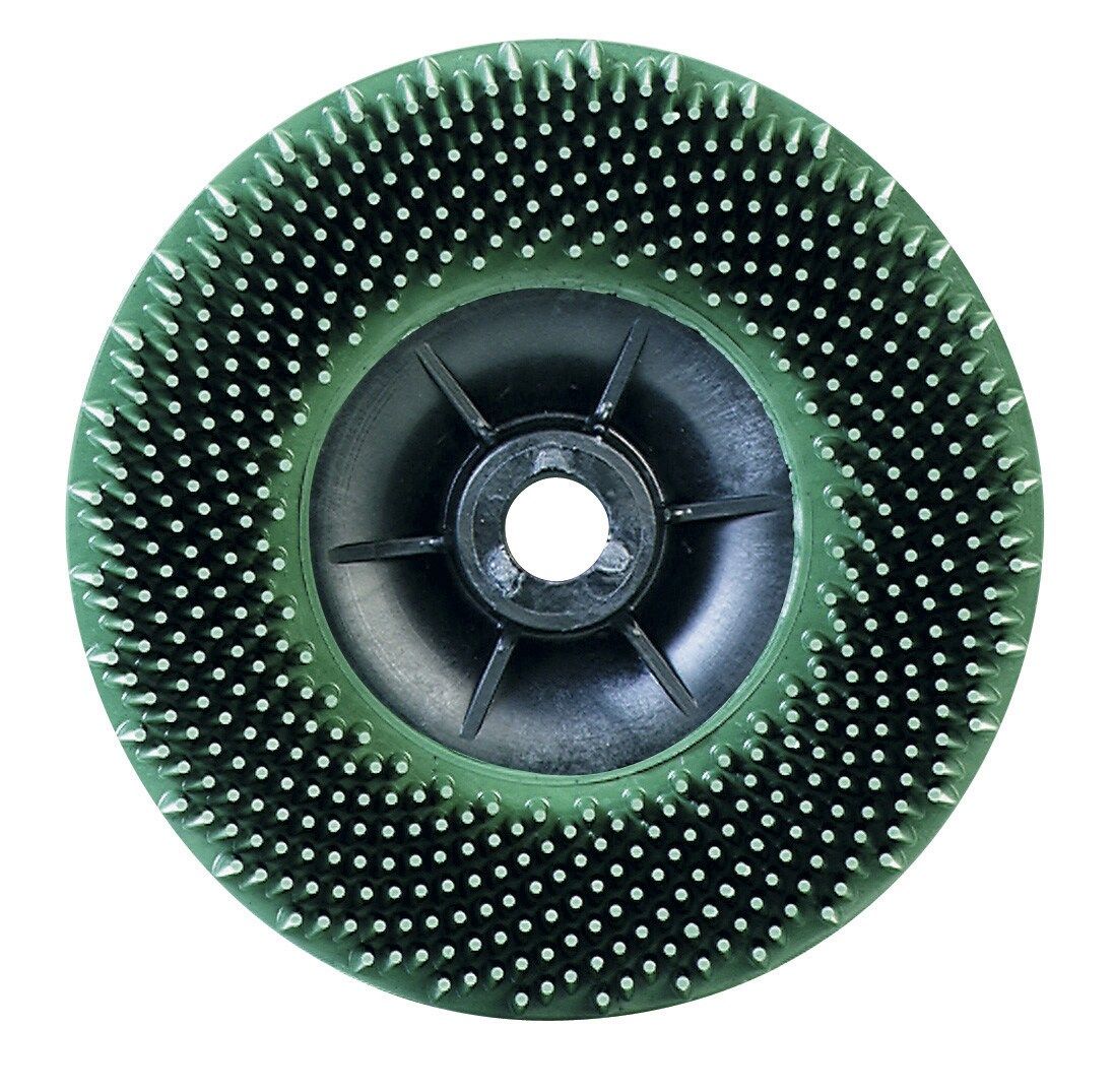 3M™ Scotch-Brite™ Disco Bristle BD-ZB, 115 mm, P50, Verde, M14