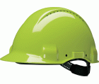 3M™ Casco, Uvicator, con pasador, ventilado y banda antisudor de cuero, de alta visibilidad, G3000DUV-GB