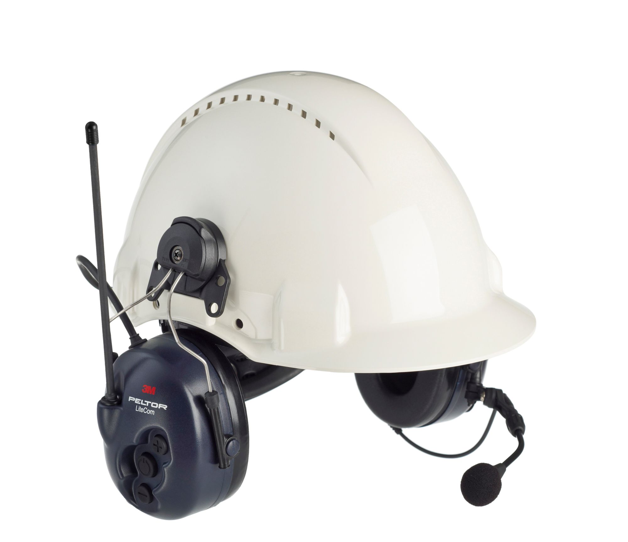 3M™ PELTOR™ LiteCom Orejeras, 33 dB, PMR 446 MHz, acopladas al casco, MT53H7P3E4400-EU