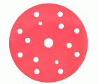 Disco abrasivo 3M™ Hookit™ 316U, rojo, 150 mm, 15 agujeros, P150, 51194