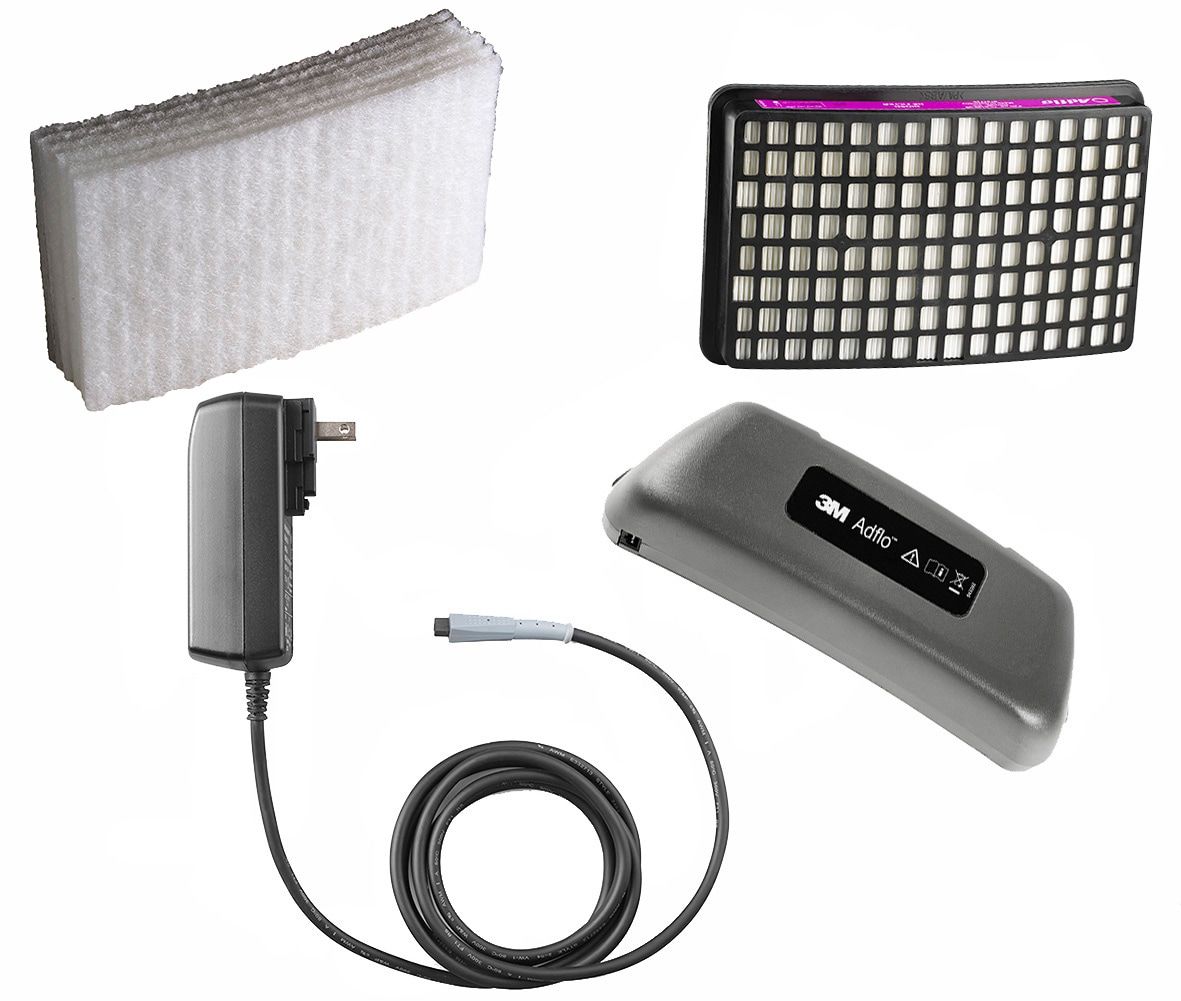 Kits de actualización de soldadura 3M™ para Adflo™, kit de batería de iones de litio, kit de actualización estándar, 837635