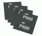 3M™ Hookit™ Hoja manual abrasiva flexible 270J, 140 mm x 171 mm, P400, 34337