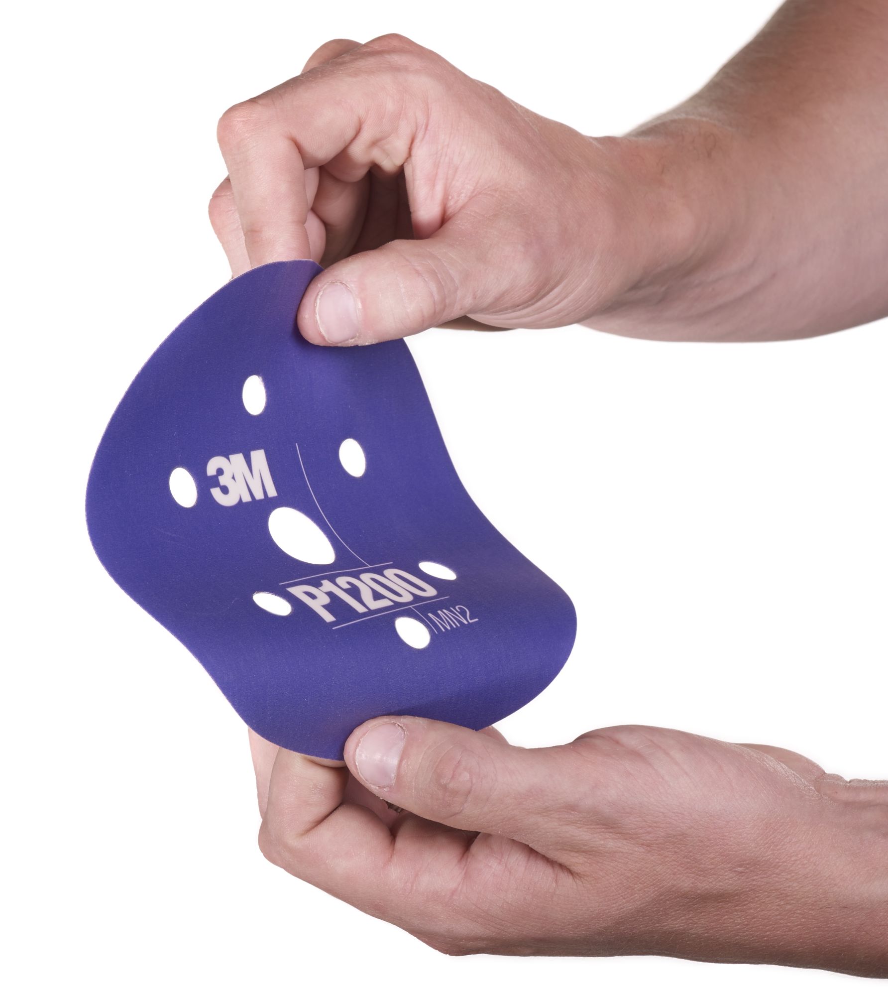 3M™ Hookit™ Disco abrasivo flexible 270J, 150 mm, 15 agujeros, P400, 34417