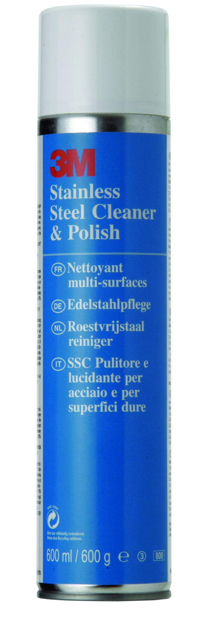 3M™ Limpiador de acero inoxidable  (600 ml, Caja de 12)