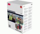 3M™ PELTOR™ X3A Orejeras de diadema, 33 dB, rojo (10 orejeras/caja)