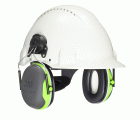 3M™ PELTOR™ X4P3 Orejeras para casco con anclaje P3E, 32 dB, alta visibilidad (10 orejeras/caja)