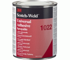 3M™ Adhesivo universal 1022, Rojo/Marrón, 20l