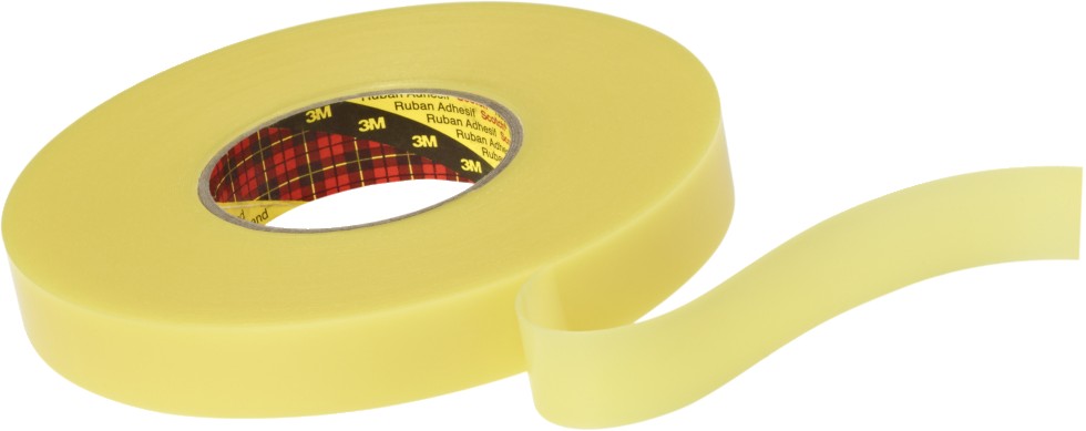 3M™ Cinta de Espuma Reposicionable 4656F, Amarillo, 19 mm x 33 m, 0.6 mm