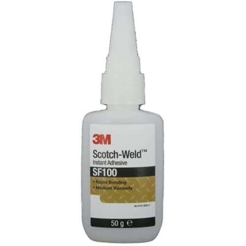 3M™ Scotch-Weld™ Adhesivo instantáneo súper rápido SF100, Transparente, 50 g