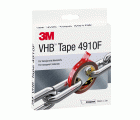 3M™ VHB™ Cinta de Espuma Acrílica 4910F, Transparente, 19 mm x 3 m, 1.0 mm