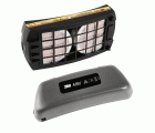 Kit de batería y filtro para equipo de respiración motorizado 3M™ AdFlo™, filtro A1B1E1 y batería de iones de litio de uso intensivo, 837301