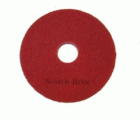 Scotch-Brite™ Discos de Mantenimiento Rojo, 530 mm, 5/Caja