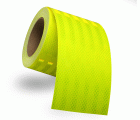 3MTM  Diamond GradeTM 983-23 Lámina Retrorreflectante Microprismas Clase C reg. ECE104 DG3 Amarillo-Limón Fluor Rollo 51mm x 45,7m  (*)