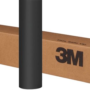3M™ Wrap Film 2080-M22, Deep Matte Black, 1524 mm x 22.86 m, 60 in x 25 yd