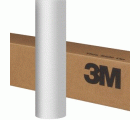 3M™ Wrap Film 2080-S120, Satin White Aluminum, 1524 mm x 22.86 m, 60 in x 25 yd