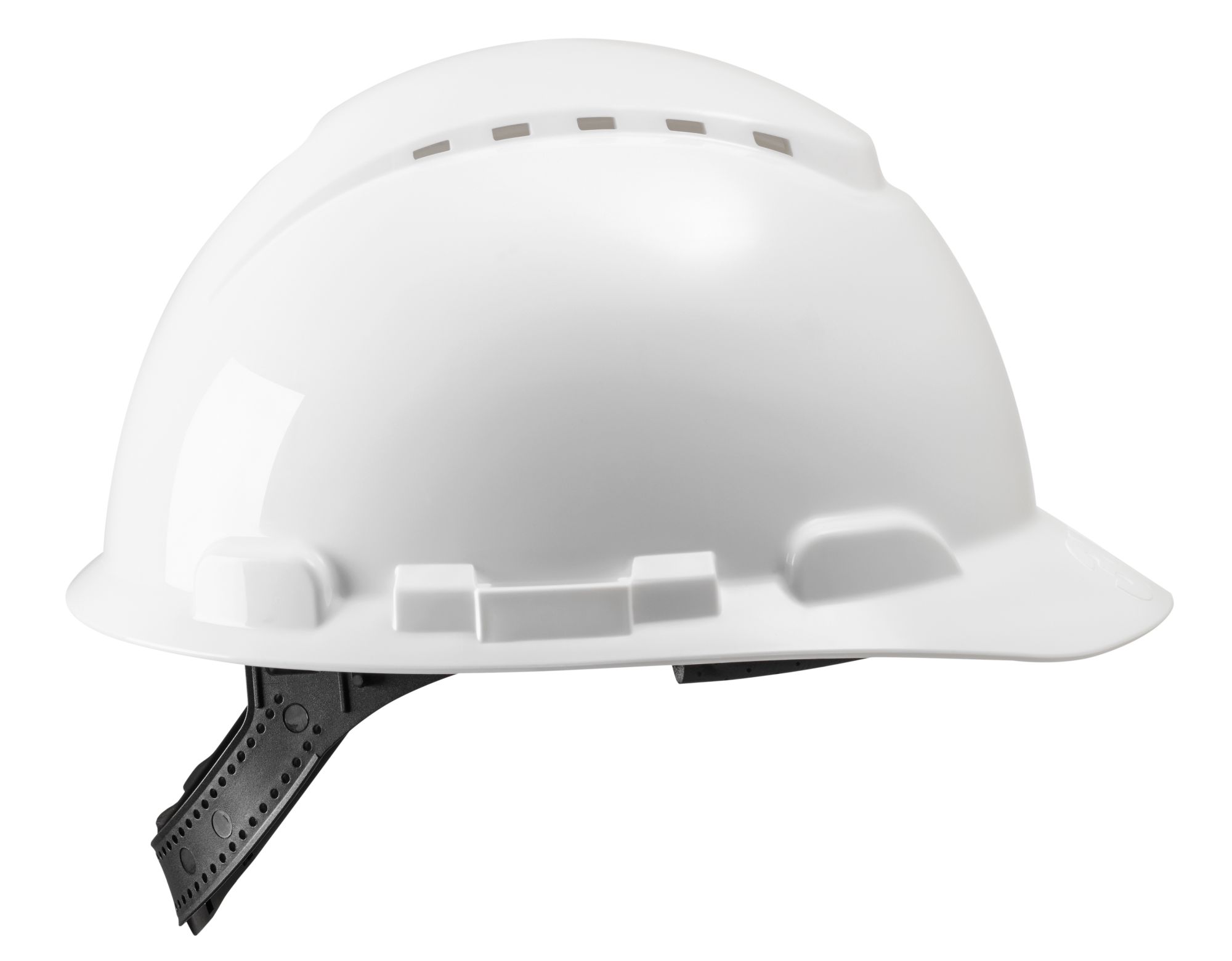 3M™ Casco de Seguridad, con pasador, ventilado, con banda antisudor de plástico, blanco, H700C-VI