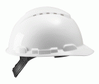 3M™ Casco de Seguridad, con pasador, ventilado, con banda antisudor de plástico, blanco, H700C-VI