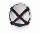 3M™ Casco de Seguridad, con pasador, ventilado, con banda antisudor de plástico, blanco, H700C-VI