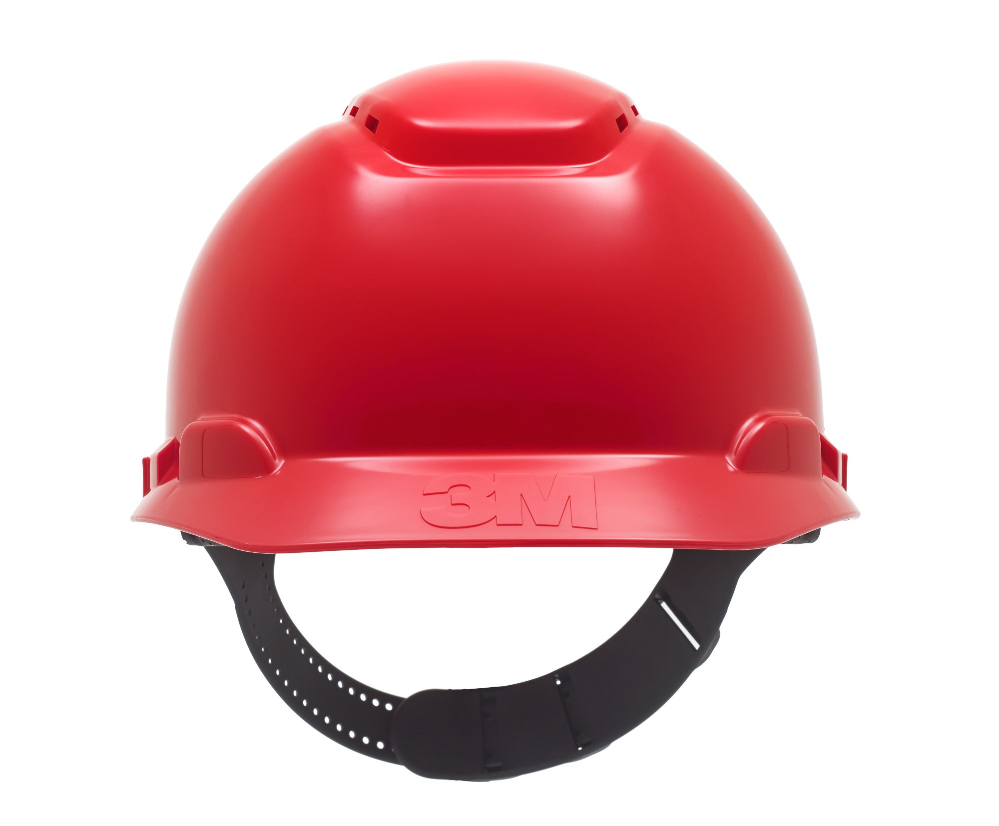 3M™ Casco de Seguridad, con pasador, ventilado, con banda antisudor de plástico, rojo, H700C-RD