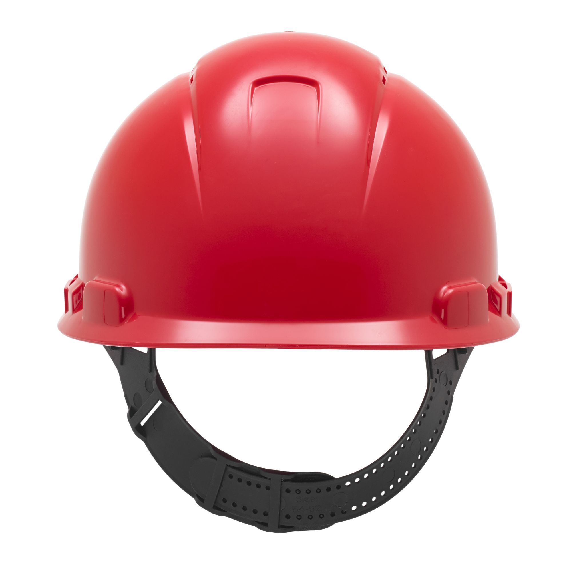 3M™ Casco de Seguridad, con pasador, ventilado, con banda antisudor de plástico, rojo, H700C-RD