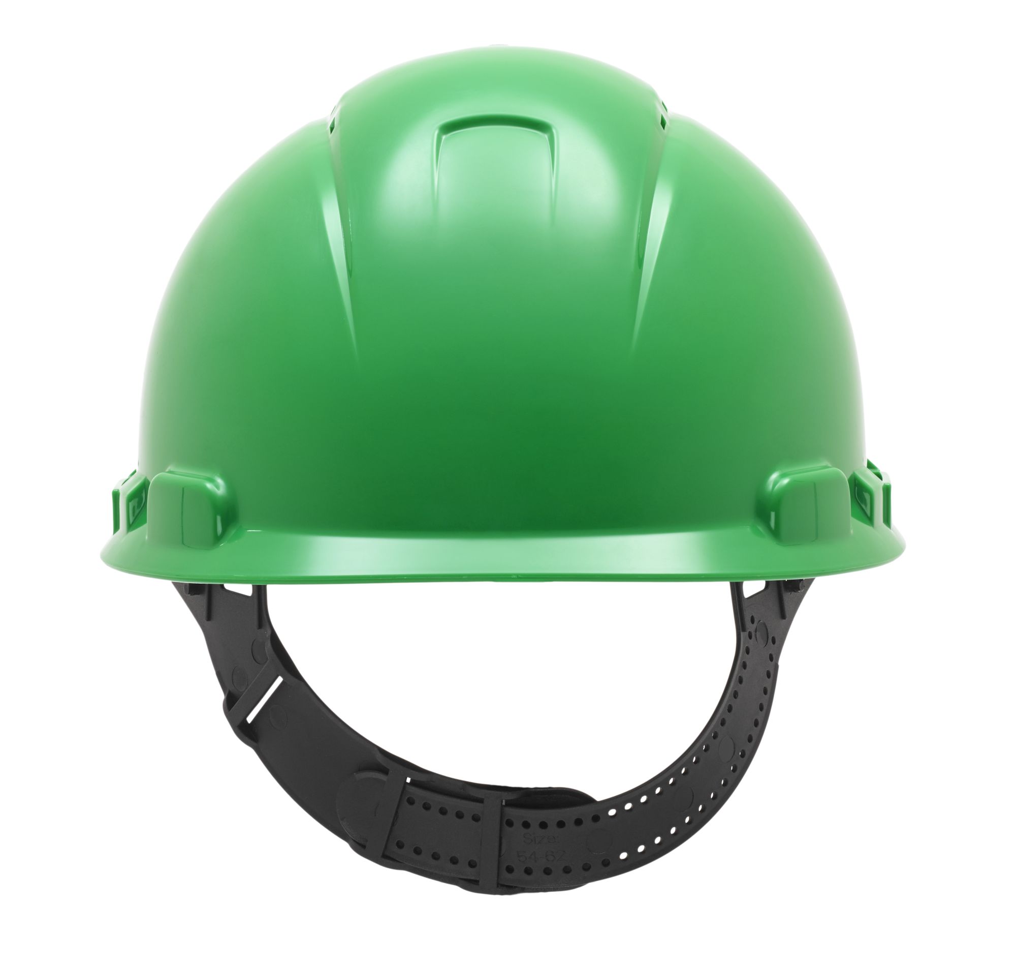 3M™ Casco de Seguridad, con pasador, ventilado, con banda antisudor de plástico, verde, H700C-GP