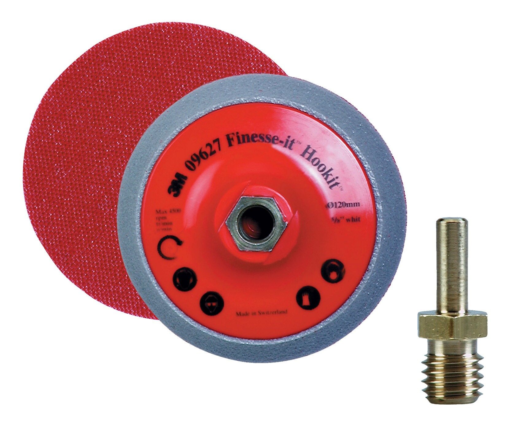 Plato 3M™ Finesse-It™ Hookit™, 15,9 mm, 09627