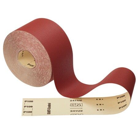 3M™ 241UZ Rollo de soporte papel, 120 mm x 50m, P60