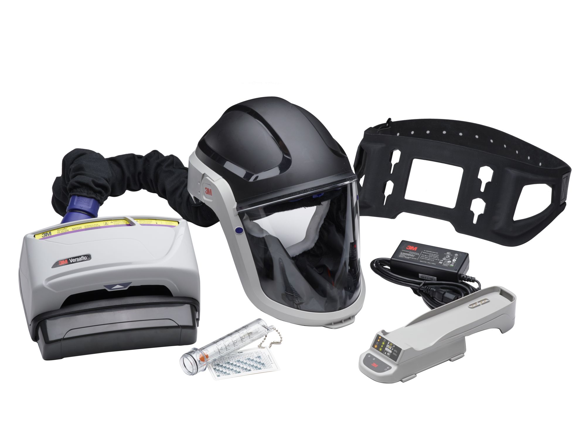 3M™ Versaflo™ Kit listo para usar para la industria pesada de equipo de respiración motorizado TR-600E HIK